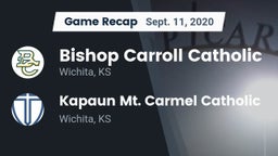 Recap: Bishop Carroll Catholic  vs. Kapaun Mt. Carmel Catholic  2020