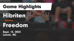 Hibriten  vs Freedom Game Highlights - Sept. 13, 2023