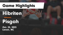 Hibriten  vs Pisgah  Game Highlights - Oct. 25, 2023