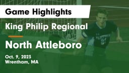 King Philip Regional  vs North Attleboro  Game Highlights - Oct. 9, 2023