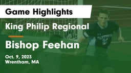 King Philip Regional  vs Bishop Feehan  Game Highlights - Oct. 9, 2023