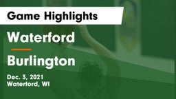 Waterford  vs Burlington  Game Highlights - Dec. 3, 2021