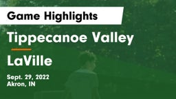Tippecanoe Valley  vs LaVille  Game Highlights - Sept. 29, 2022