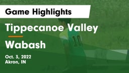 Tippecanoe Valley  vs Wabash  Game Highlights - Oct. 3, 2022