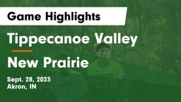Tippecanoe Valley  vs New Prairie  Game Highlights - Sept. 28, 2023