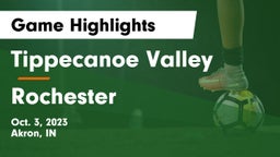 Tippecanoe Valley  vs Rochester  Game Highlights - Oct. 3, 2023