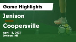 Jenison   vs Coopersville  Game Highlights - April 15, 2023