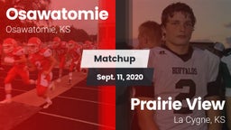 Matchup: Osawatomie High vs. Prairie View  2020