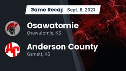 Recap: Osawatomie  vs. Anderson County  2023