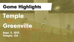 Temple  vs Greenville Game Highlights - Sept. 5, 2023