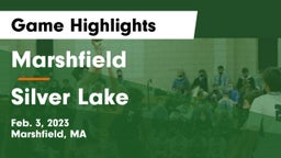Marshfield  vs Silver Lake  Game Highlights - Feb. 3, 2023