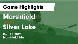 Marshfield  vs Silver Lake  Game Highlights - Dec. 21, 2022