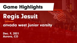 Regis Jesuit  vs arvada west junior varsity Game Highlights - Dec. 9, 2021