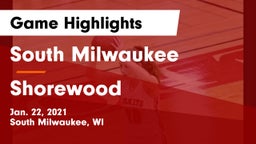 South Milwaukee  vs Shorewood  Game Highlights - Jan. 22, 2021