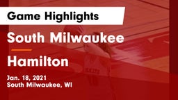 South Milwaukee  vs Hamilton  Game Highlights - Jan. 18, 2021