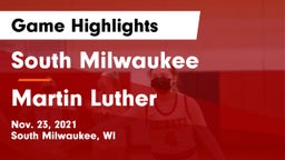 South Milwaukee  vs Martin Luther  Game Highlights - Nov. 23, 2021