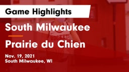 South Milwaukee  vs Prairie du Chien  Game Highlights - Nov. 19, 2021