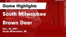 South Milwaukee  vs Brown Deer Game Highlights - Dec. 10, 2021