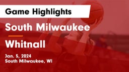 South Milwaukee  vs Whitnall  Game Highlights - Jan. 5, 2024