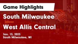 South Milwaukee  vs West Allis Central  Game Highlights - Jan. 13, 2023