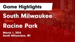 South Milwaukee  vs Racine Park  Game Highlights - March 1, 2024