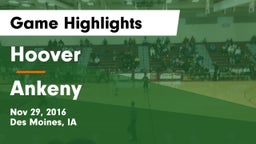 Hoover  vs Ankeny  Game Highlights - Nov 29, 2016