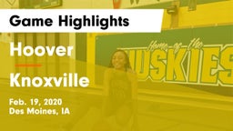 Hoover  vs Knoxville  Game Highlights - Feb. 19, 2020