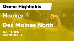 Hoover  vs Des Moines North  Game Highlights - Jan. 11, 2022