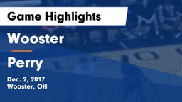 Wooster  vs Perry Game Highlights - Dec. 2, 2017