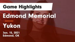 Edmond Memorial  vs Yukon  Game Highlights - Jan. 15, 2021