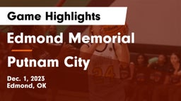 Edmond Memorial  vs Putnam City  Game Highlights - Dec. 1, 2023