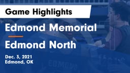 Edmond Memorial  vs Edmond North  Game Highlights - Dec. 3, 2021