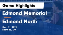 Edmond Memorial  vs Edmond North  Game Highlights - Dec. 11, 2021