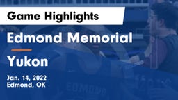 Edmond Memorial  vs Yukon  Game Highlights - Jan. 14, 2022