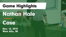 Nathan Hale  vs Case  Game Highlights - Nov. 16, 2019