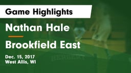 Nathan Hale  vs Brookfield East  Game Highlights - Dec. 15, 2017