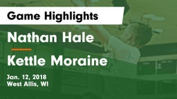 Nathan Hale  vs Kettle Moraine  Game Highlights - Jan. 12, 2018