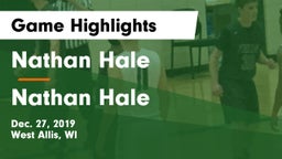 Nathan Hale  vs Nathan Hale  Game Highlights - Dec. 27, 2019