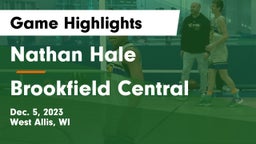 Nathan Hale  vs Brookfield Central  Game Highlights - Dec. 5, 2023