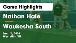 Nathan Hale  vs Waukesha South  Game Highlights - Jan. 16, 2024