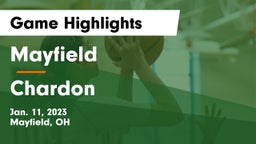 Mayfield  vs Chardon  Game Highlights - Jan. 11, 2023