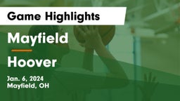 Mayfield  vs Hoover  Game Highlights - Jan. 6, 2024