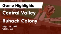 Central Valley  vs Buhach Colony  Game Highlights - Sept. 11, 2023