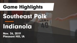 Southeast Polk  vs Indianola  Game Highlights - Nov. 26, 2019