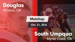 Matchup: Douglas  vs. South Umpqua  2016