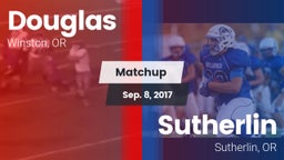 Matchup: Douglas  vs. Sutherlin  2017