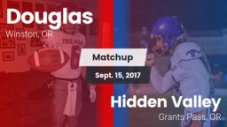 Matchup: Douglas  vs. Hidden Valley  2017