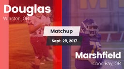 Matchup: Douglas  vs. Marshfield  2017