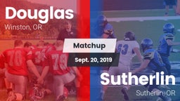 Matchup: Douglas  vs. Sutherlin  2019