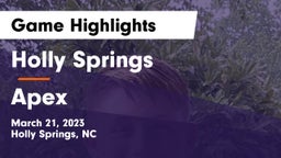 Holly Springs  vs Apex  Game Highlights - March 21, 2023